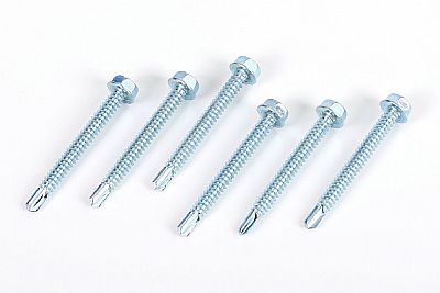 Hex washer head self drilling screw